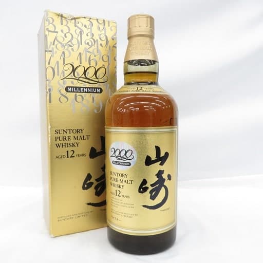 山崎 12年 2000 ミレニアム ピュアモルトの買取参考画像