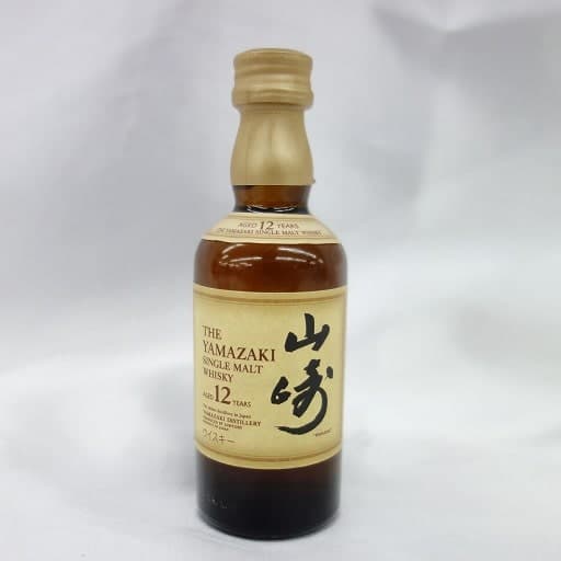 山崎 12年 シングルモルト 50ml ミニボトルの買取参考画像