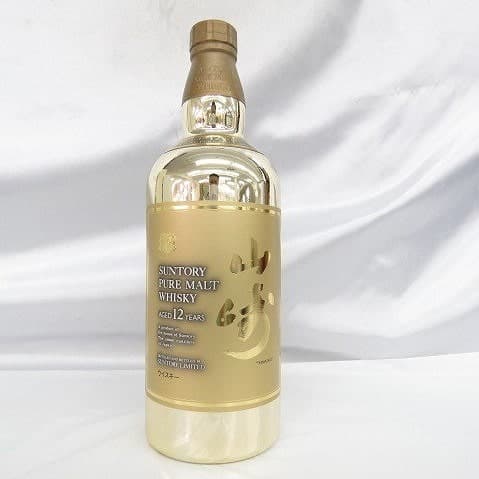 山崎 12年 ピュアモルト ゴールドボトルの買取参考画像