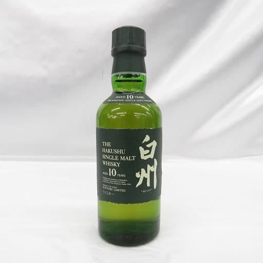 白州 10年 シングルモルト 180ml ベビーボトルの買取参考画像