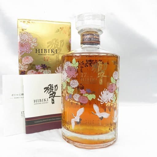 響 17年 意匠ボトル 『花鳥風月』の買取参考画像