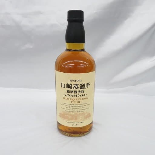 山崎蒸溜所 梅酒樽後熟 シングルモルトの買取参考画像