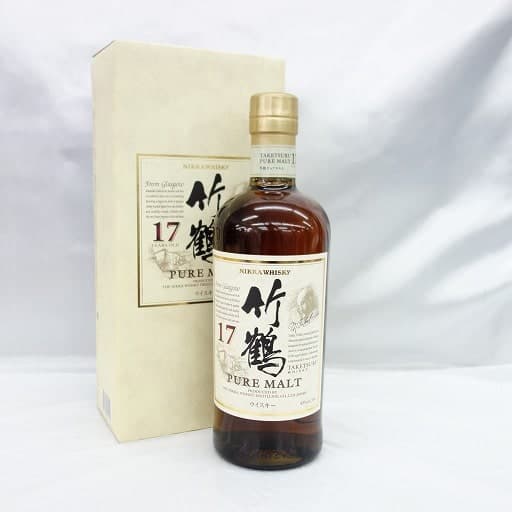 竹鶴 17年 ピュアモルト 箱有り(17年表記あり箱のみ)の買取参考画像