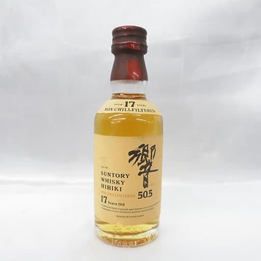 響 17年 ノンチルフィルタード 50.5 50ml ミニボトルの買取参考画像