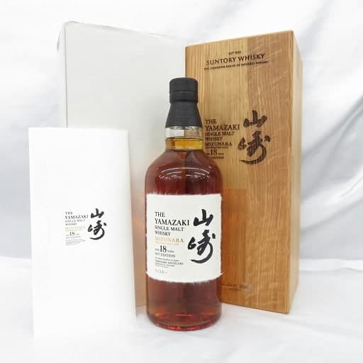 山崎 18年 ミズナラ 2017 エディションの買取参考画像