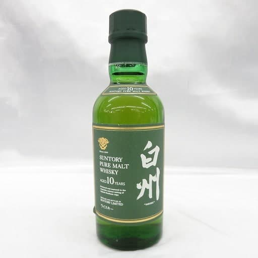 白州 10年 ピュアモルト 180m ベビーボトルの買取参考画像