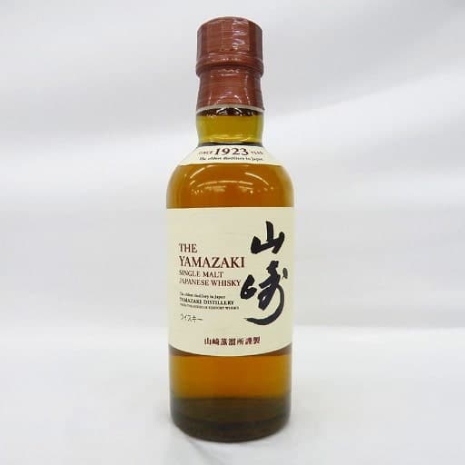山崎 NV シングルモルト 180ml ベビーボトルの買取参考画像