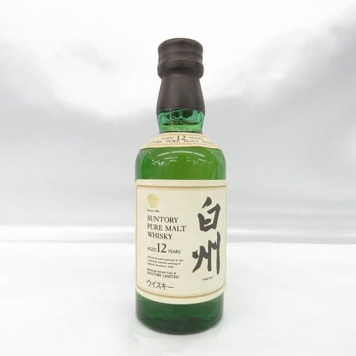白州 12年 ピュアモルト 50ml ミニボトルの買取参考画像