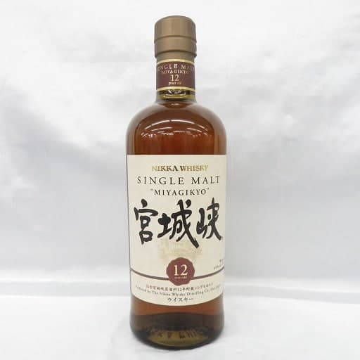 宮城峡 12年 シングルモルトの買取参考画像