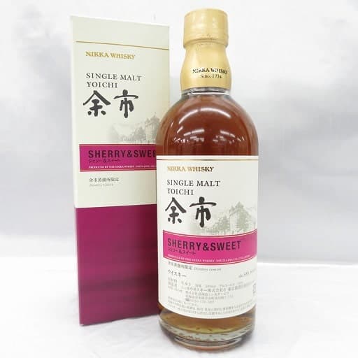 余市 蒸溜所限定 シェリー＆スイート 500mlの買取参考画像