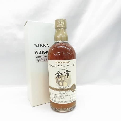余市 12年 ウッディ＆バニラ 500mlの買取参考画像