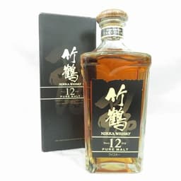 竹鶴 12年 ピュアモルト 660ml 角瓶