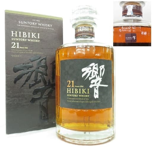 響 21年 ホログラムシール有 現行箱 響(QRコード)シール無の買取参考画像