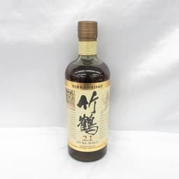 竹鶴 21年 ピュアモルト WWA 受賞記念ラベル